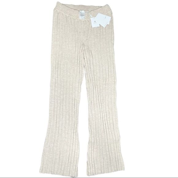 Anine Bing Val Pant in Cream - Picture 8 of 10